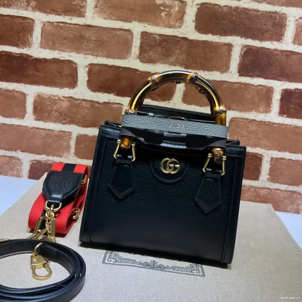 First bag ru tote bag mini Diana Gucci 0705